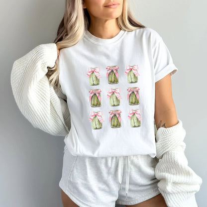 Coquette Pickle Jars Shirt Printify