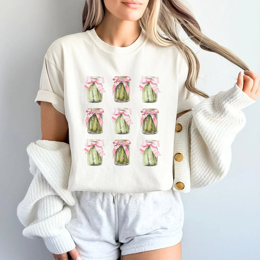 Coquette Pickle Jars Shirt Printify