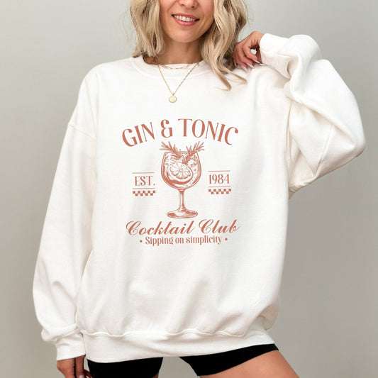 Gin & Tonic sweatshirt in 5 colors.