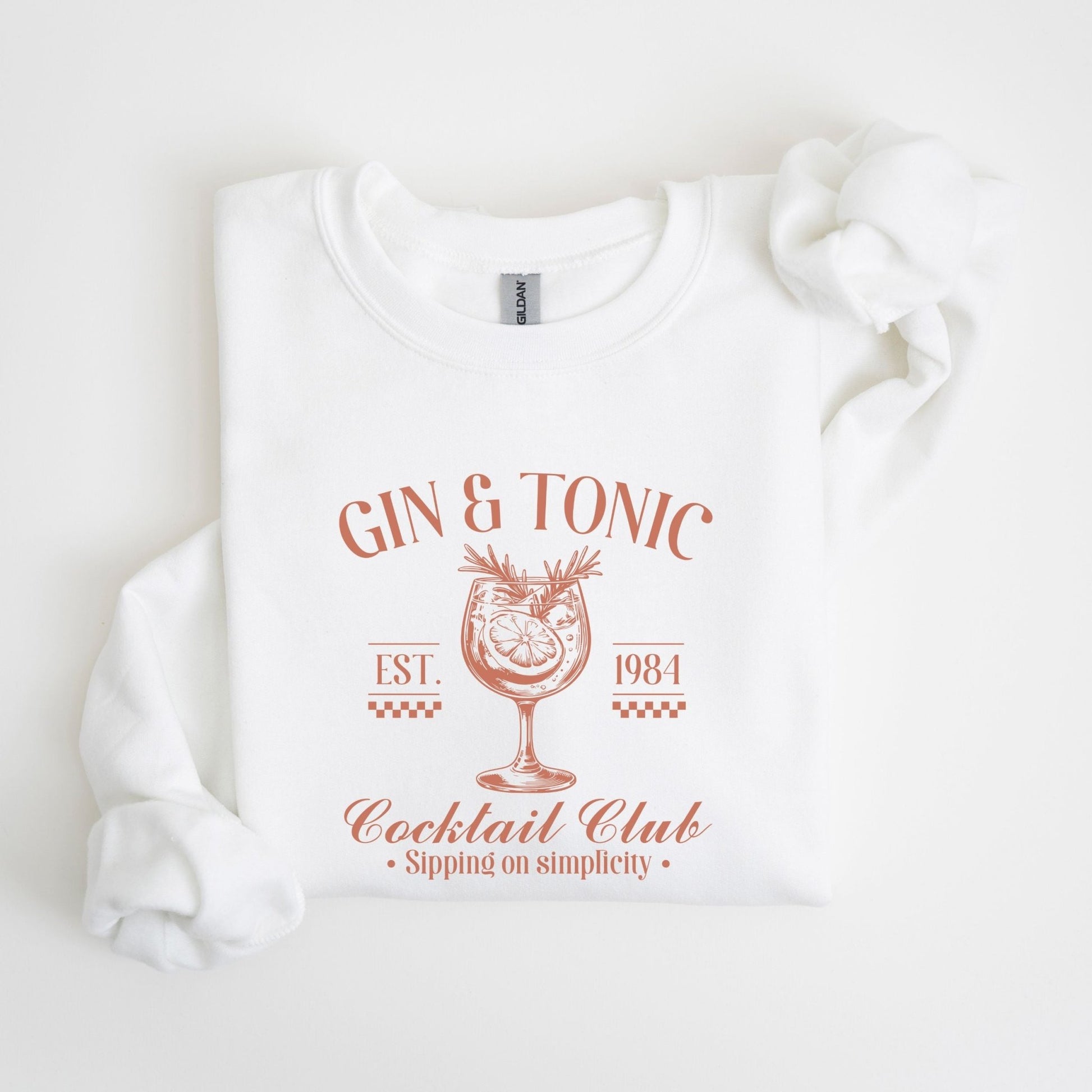 Gin & Tonic sweatshirt in 5 colors.