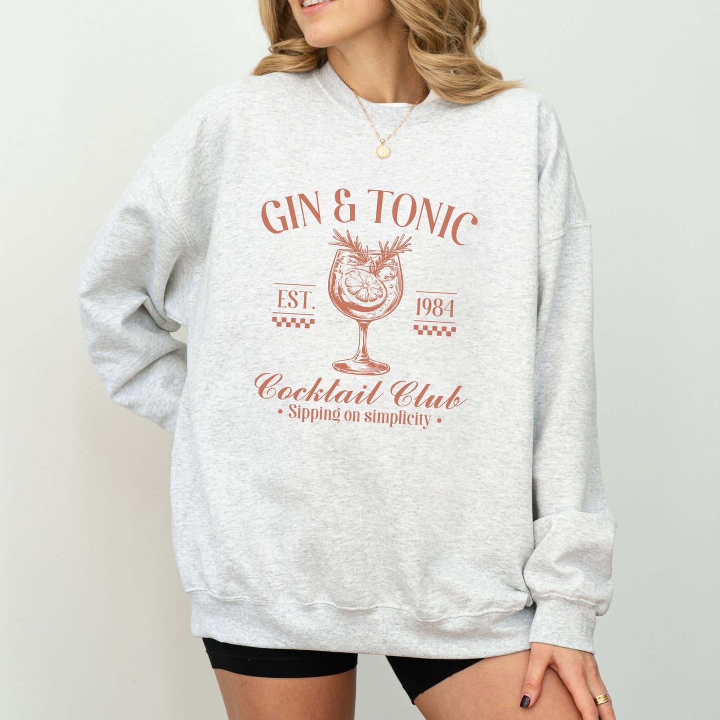 Gin & Tonic sweatshirt in 5 colors.