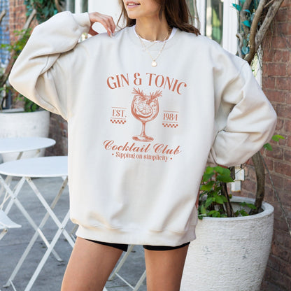 Gin & Tonic sweatshirt in 5 colors.