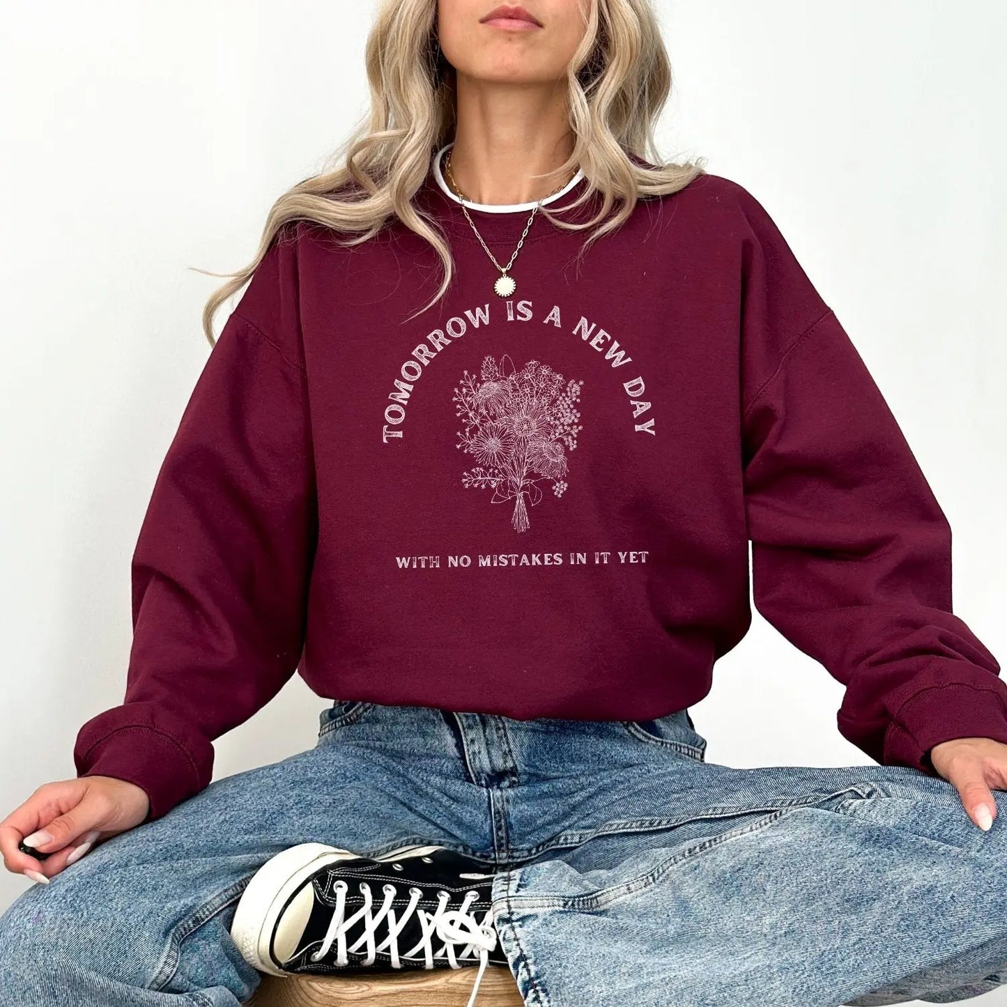 Green Gables Quote sweatshirt, 50% cotton, 50% polyester, literary apparel, 11 colors.