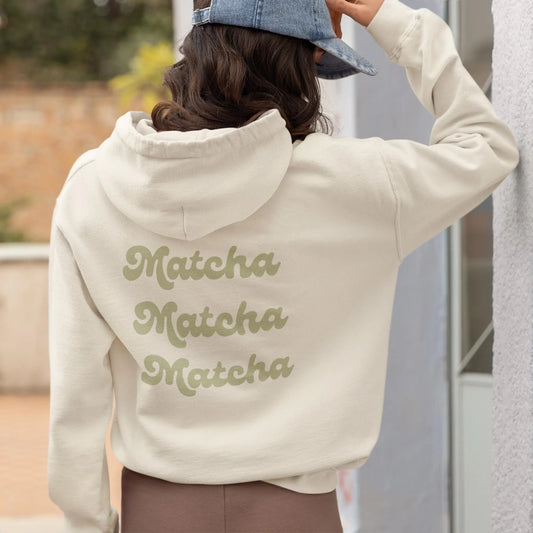 Matcha Hoodie - That Cozy Vibe