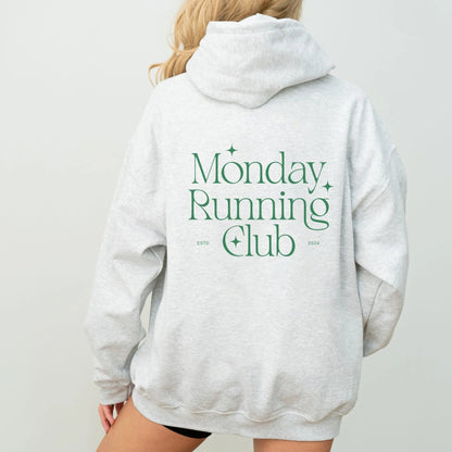 Monday Running Club Hoodie Printify