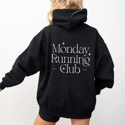 Monday Running Club Hoodie Printify