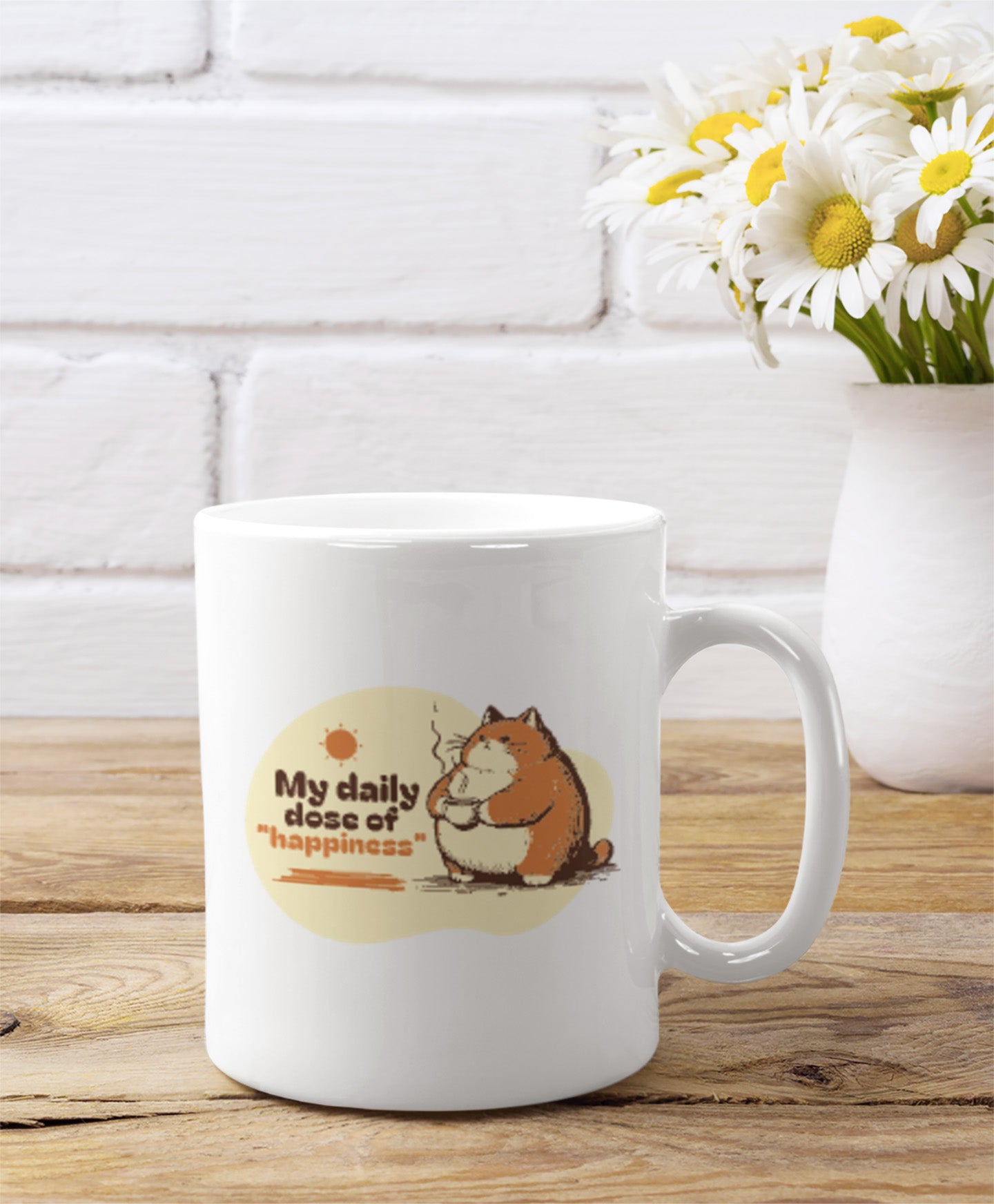 My Daily Dose of Happiness Coffee Mug