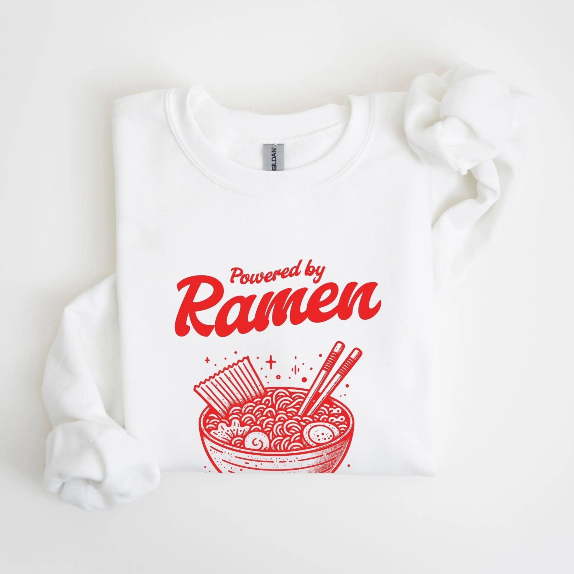 Powered by Ramen Sweatshirt Printify