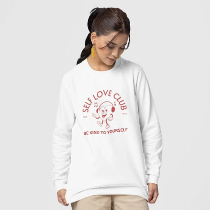 Self Love Club Sweatshirt Printify