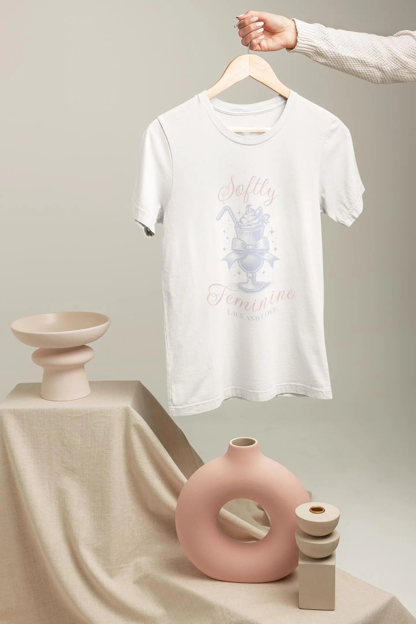 Softly Feminine T-Shirt - That Cozy Vibe